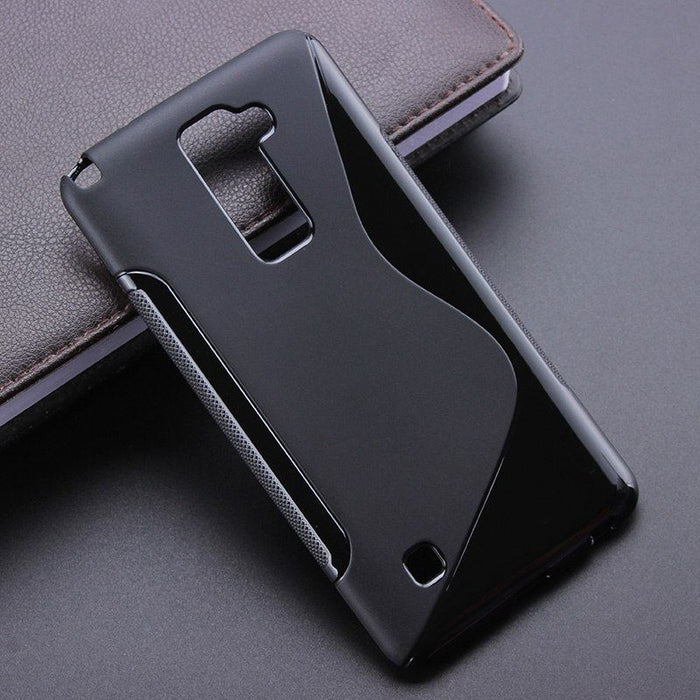 S-Gel Wave Tough Shockproof Phone Case Gel Cover Skin for LG Stylus 2